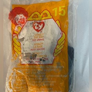 Ty Beanie Baby Sting The Ray